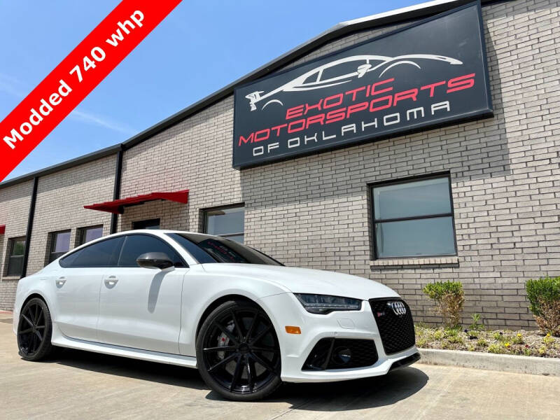 2017 Audi RS 7 for sale at Exotic Motorsports of Oklahoma in Edmond OK