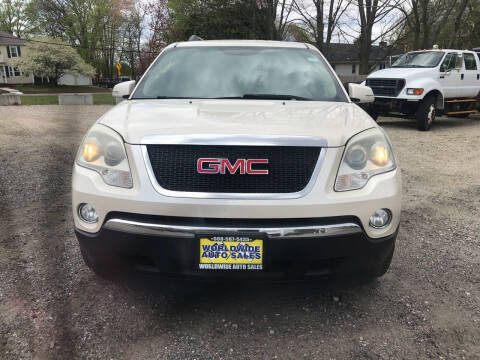 2010 GMC Acadia for sale at Worldwide Auto Sales in Fall River MA