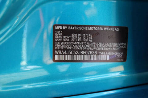 2018 BMW 4 Series 440i Gran Coupe