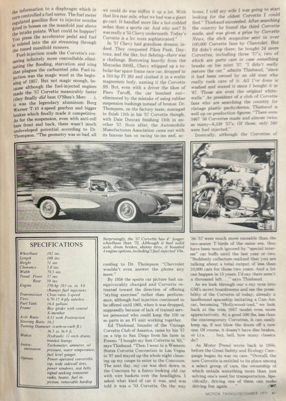 1957 Chevrolet Corvette