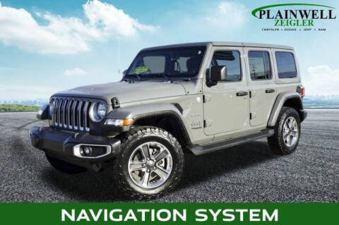 2022 Jeep Wrangler Unlimited for sale at Zeigler Ford of Plainwell in Plainwell MI