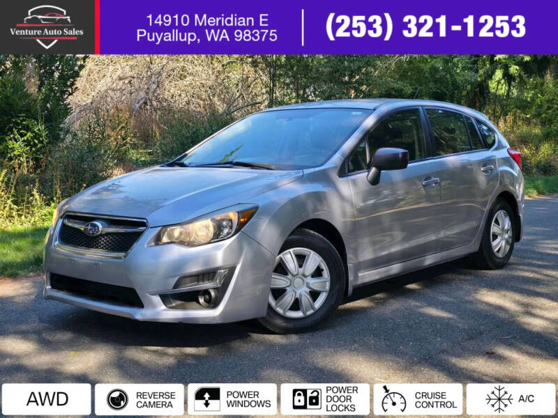 2015 Subaru Impreza 2.0i