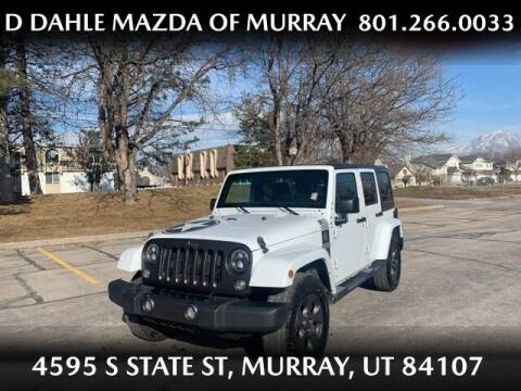 2017 Jeep Wrangler Unlimited for sale at D DAHLE MAZDA OF MURRAY in Salt Lake City UT