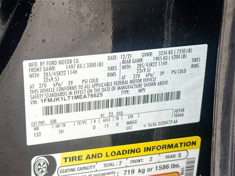 2021 Ford Expedition MAX Platinum