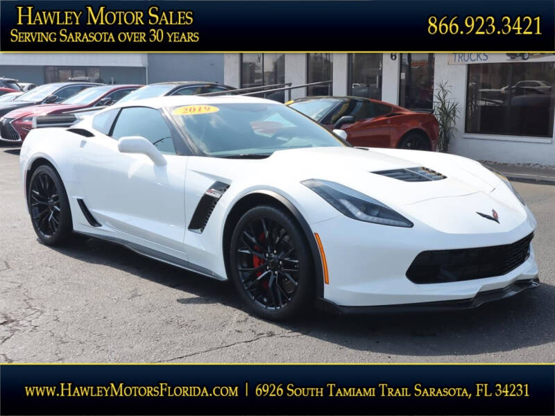 2019 Chevrolet Corvette for sale at Hawley Motor Sales in Sarasota FL