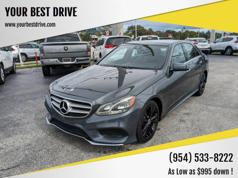 2016 Mercedes-Benz E-Class for sale at YOUR BEST DRIVE in Oakland Park FL