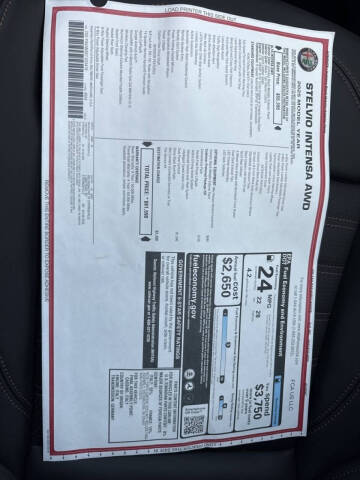 2025 Alfa Romeo Stelvio Intensa