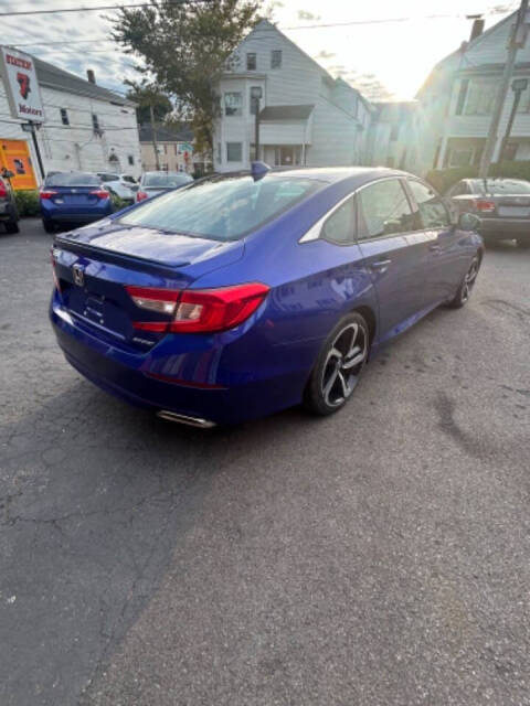 2018 Honda Accord for sale at STATION 7 MOTORS in New Bedford, MA