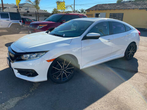 2016 Honda Civic for sale at JR'S AUTO SALES in Pacoima CA