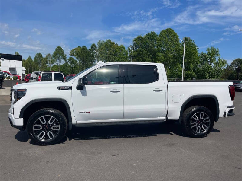 Used 2023 GMC Sierra 1500 AT4 with VIN 1GTUUEEL3PZ303687 for sale in Reidsville, NC