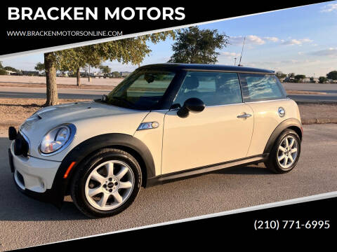 2010 MINI Cooper for sale at BRACKEN MOTORS in San Antonio TX