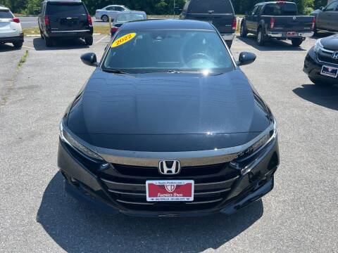 2022 Honda Accord for sale at Fuentes Brothers Auto Sales in Jessup MD
