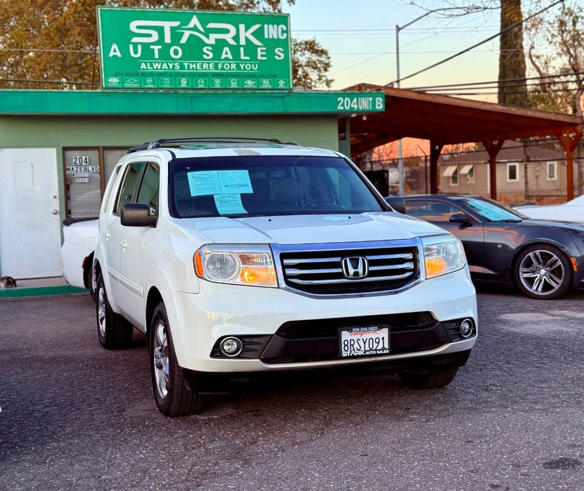 2013 Honda Pilot for sale at STARK AUTO SALES INC in Modesto, CA