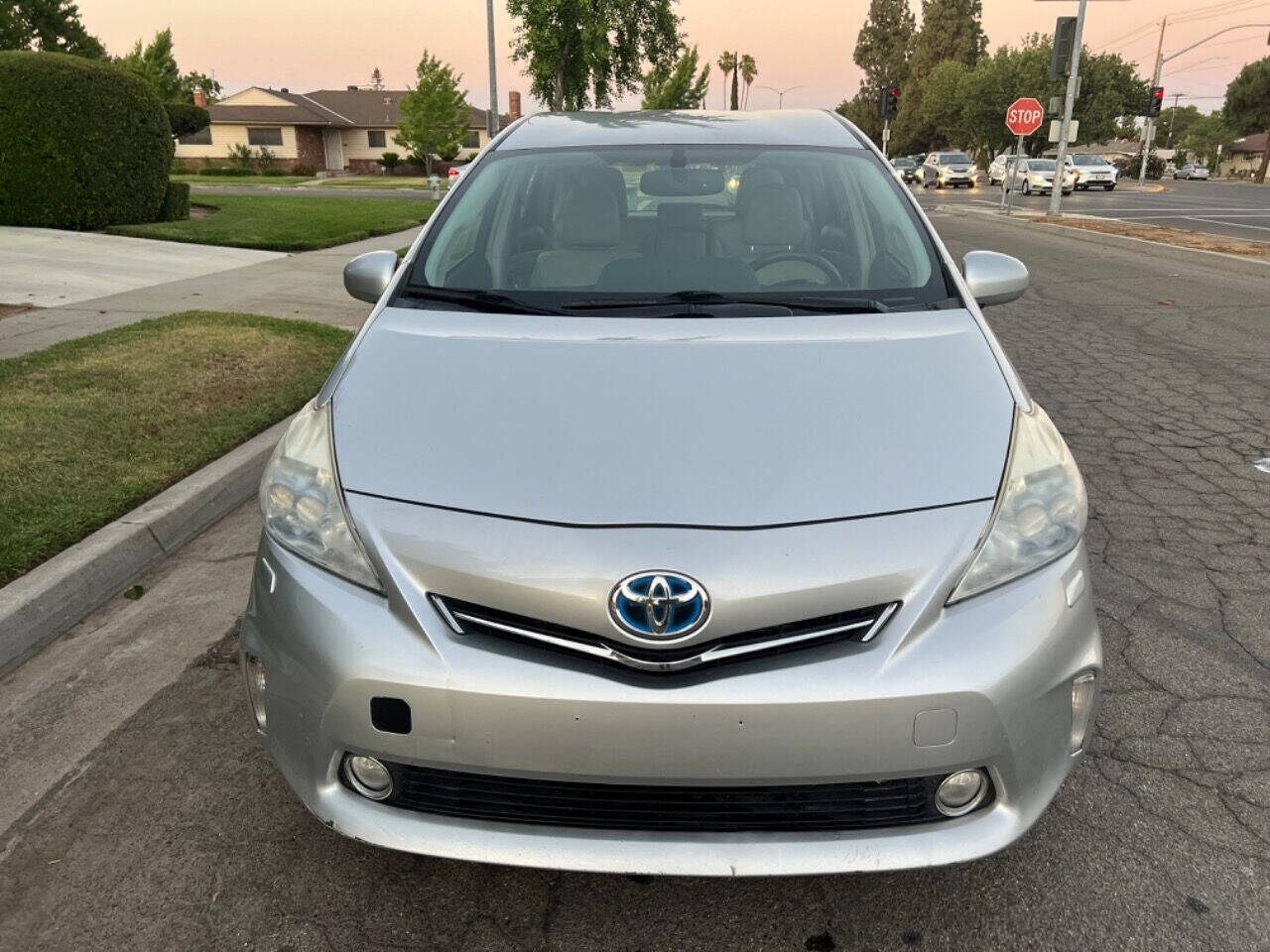 2012 Toyota Prius v for sale at AUTO 4 LESS in Fresno, CA