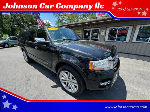 2015 Ford Expedition EL for sale at Johnson Car Company llc in Crown Point IN