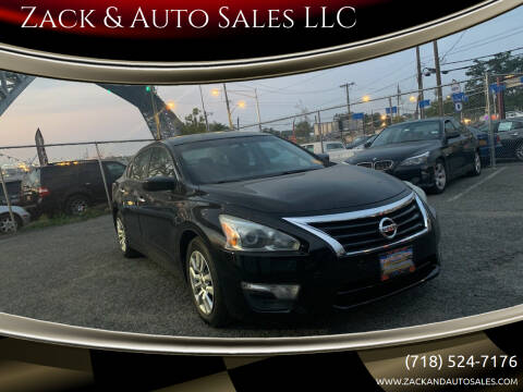 2014 Nissan Altima for sale at Zack & Auto Sales LLC in Staten Island NY
