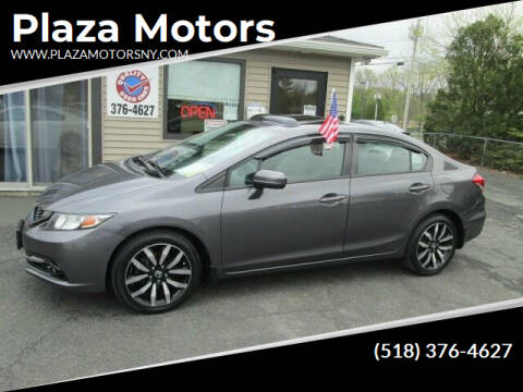 2015 Honda Civic for sale at Plaza Motors in Rensselaer NY