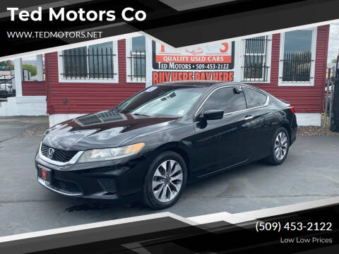 2013 Honda Accord for sale at Ted Motors Co in Yakima WA