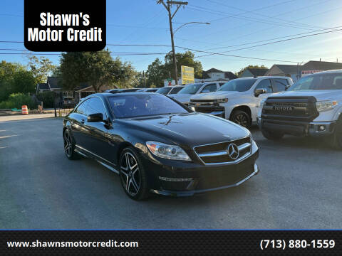 2012 Mercedes-Benz CL-Class for sale at Shawn's Motor Credit in Houston TX
