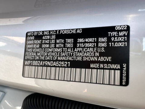 2022 Porsche Cayenne