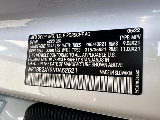 2022 Porsche Cayenne