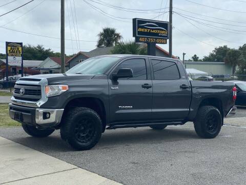 2014 Toyota Tundra for sale at BEST MOTORS OF FLORIDA in Orlando FL