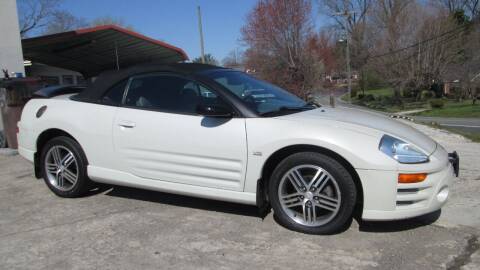 2003 Mitsubishi Eclipse Spyder for sale at Flat Rock Motors inc. in Mount Airy NC
