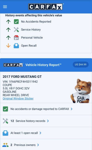 2017 Ford Mustang GT