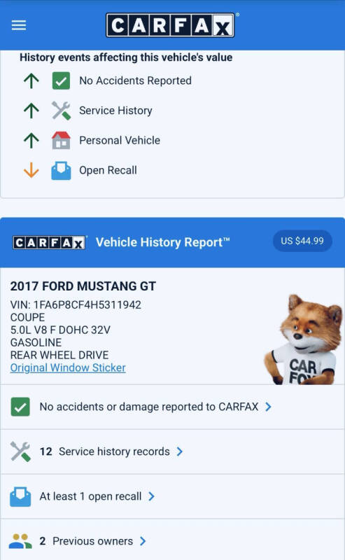 2017 Ford Mustang GT