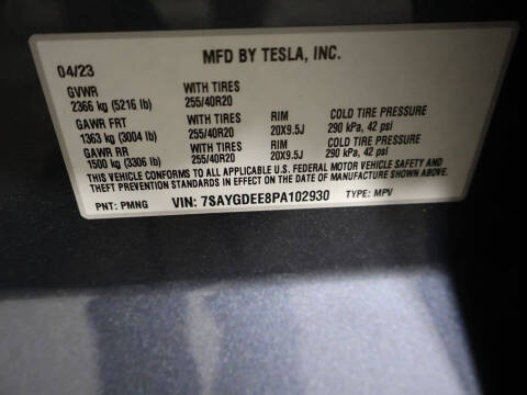 2023 Tesla Model Y Long Range