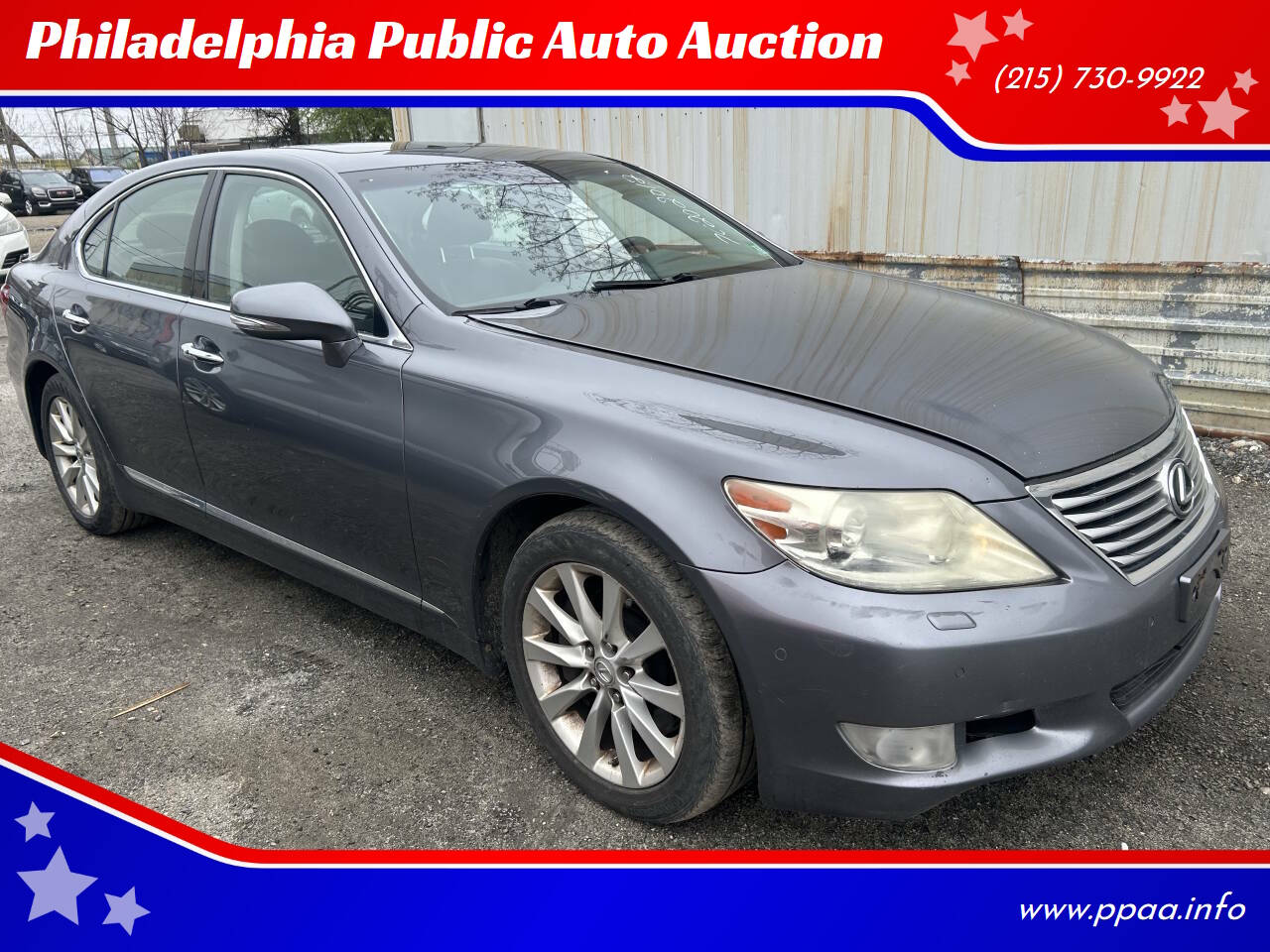 Gray 2012 Lexus LS 460 Base AWD 4dr Sedan 1