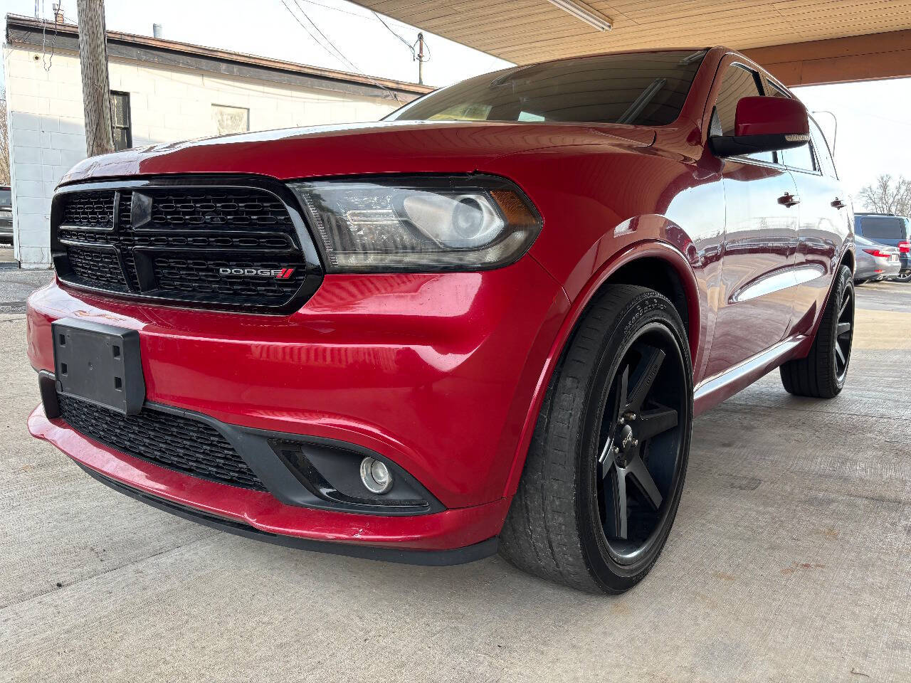 Red 2017 Dodge Durango GT AWD GT 4dr SUV 2