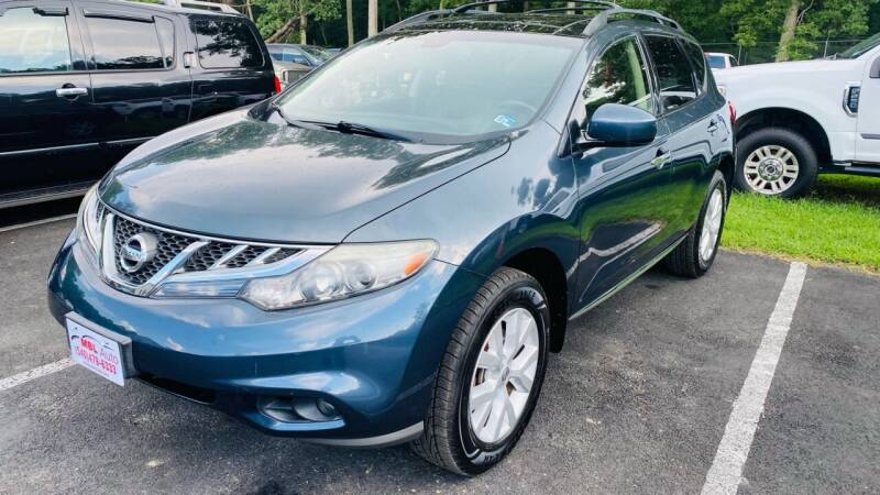 2013 Nissan Murano for sale at MBL Auto & TRUCKS in Woodford VA