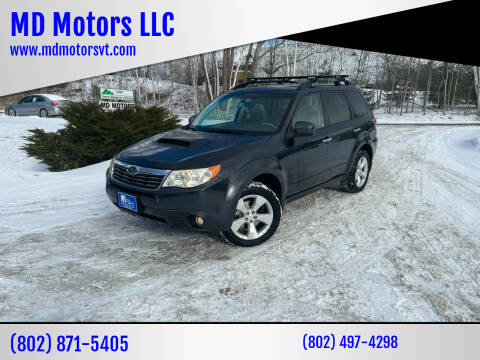 2010 Subaru Forester for sale at MD Motors LLC in Williston VT
