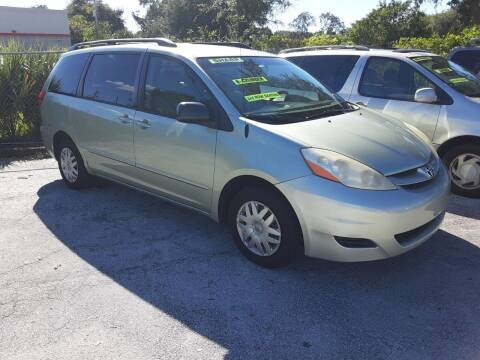 2008 Toyota Sienna for sale at Easy Credit Auto Sales in Cocoa FL
