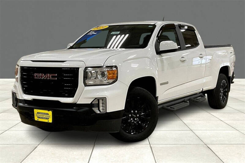 Used 2021 GMC Canyon Elevation with VIN 1GTG6CEN4M1292593 for sale in Montevideo, Minnesota