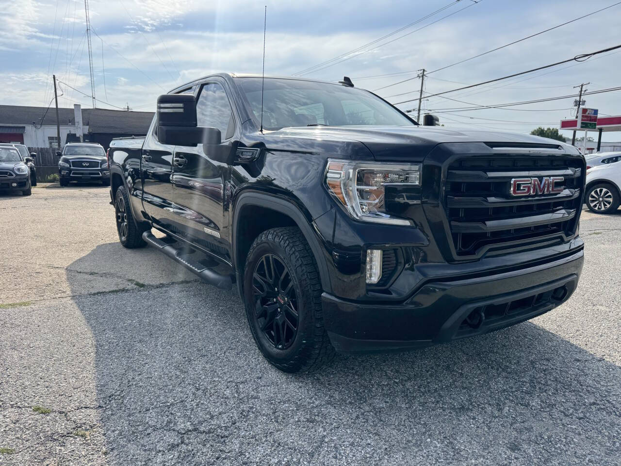 Black 2020 GMC Sierra 1500 Elevation 4x4 Elevation 4dr Crew Cab 6.6 ft. SB 1
