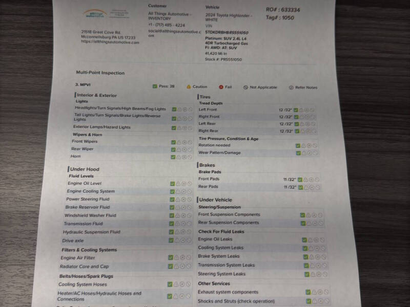 2024 Toyota Highlander LE