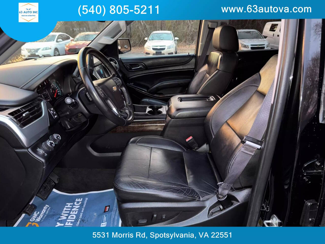 2015 Chevrolet Suburban for sale at 63 Auto Inc in Spotsylvania, VA