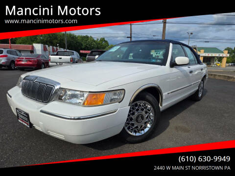 2000 Mercury Grand Marquis for sale at Mancini Motors in Norristown PA