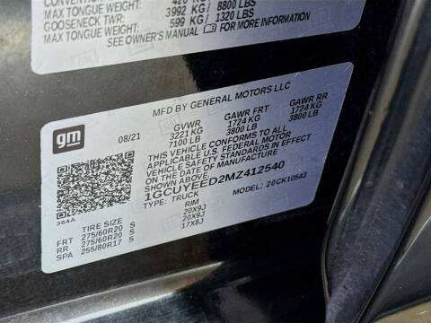 2021 Chevrolet Silverado 1500