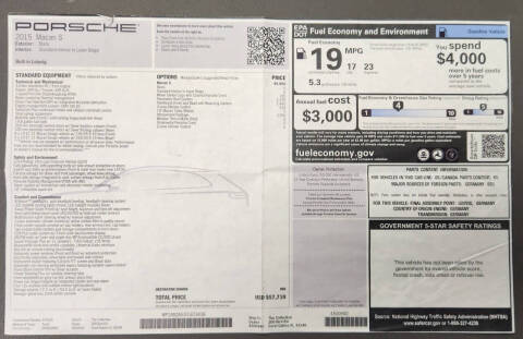 2015 Porsche Macan S