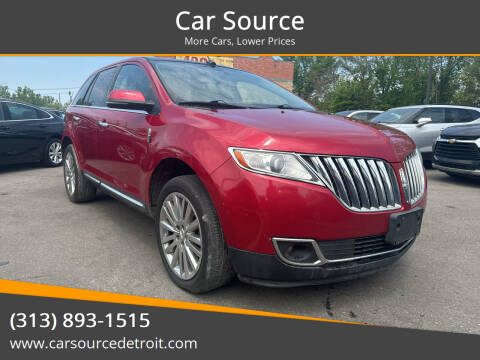 2012 Lincoln MKX for sale at Car Source in Detroit MI