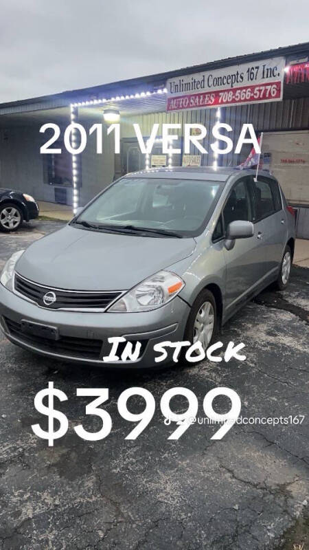 2011 Nissan Versa for sale at Unlimited Concepts 167 in Hazel Crest IL