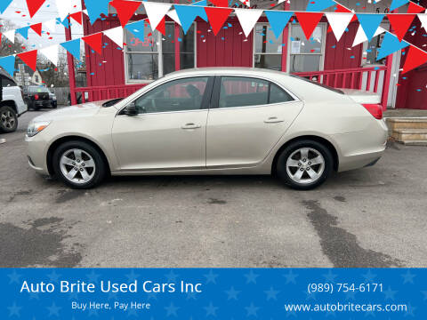 2016 Chevrolet Malibu Limited for sale at Auto Brite Used Cars Inc in Saginaw MI