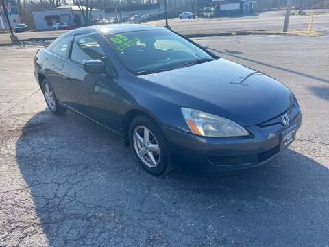 2003 Honda Accord for sale at Budjet Cars in Michigan City IN