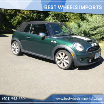 2015 MINI Convertible for sale at Best Wheels Imports in Johnston RI