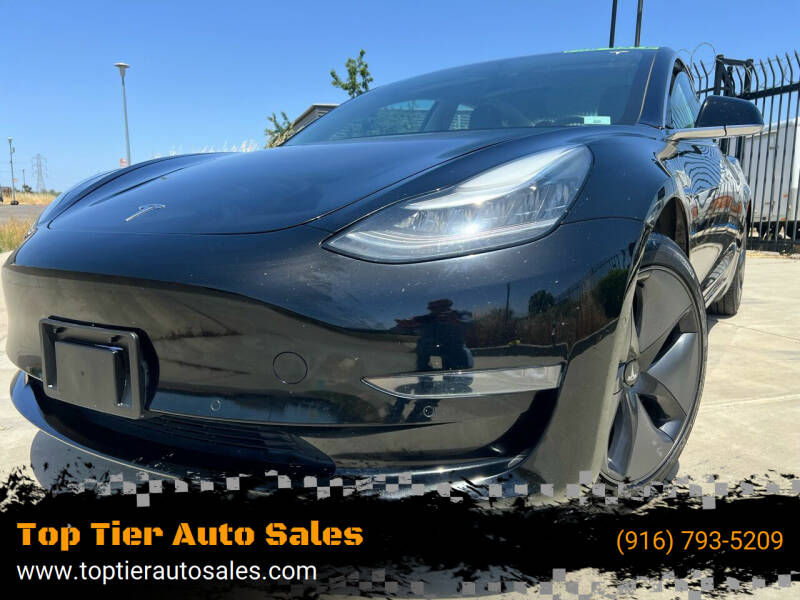 2018 Tesla Model 3 for sale at Top Tier Auto Sales in Sacramento CA