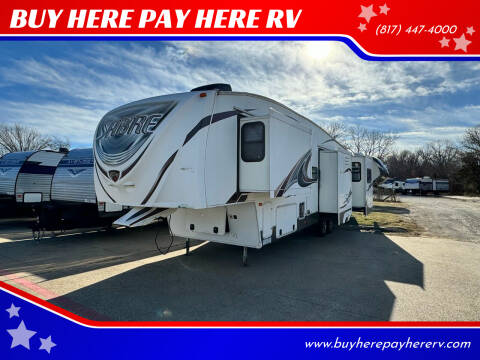 2013 Forest River Sabre 34REQS for sale at BUY HERE PAY HERE RV in Burleson TX