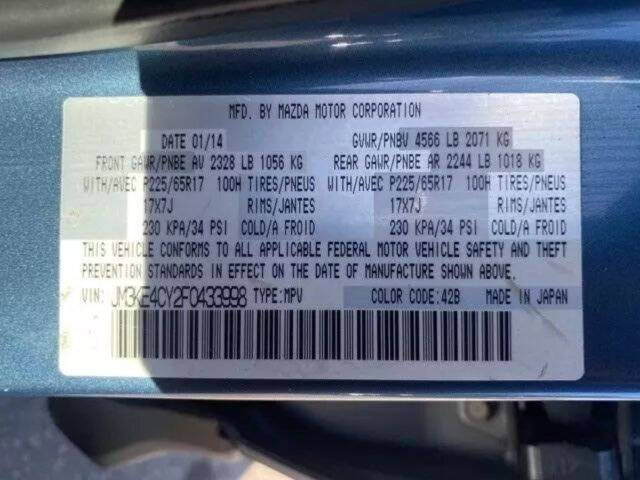 2015 Mazda CX-5 Touring